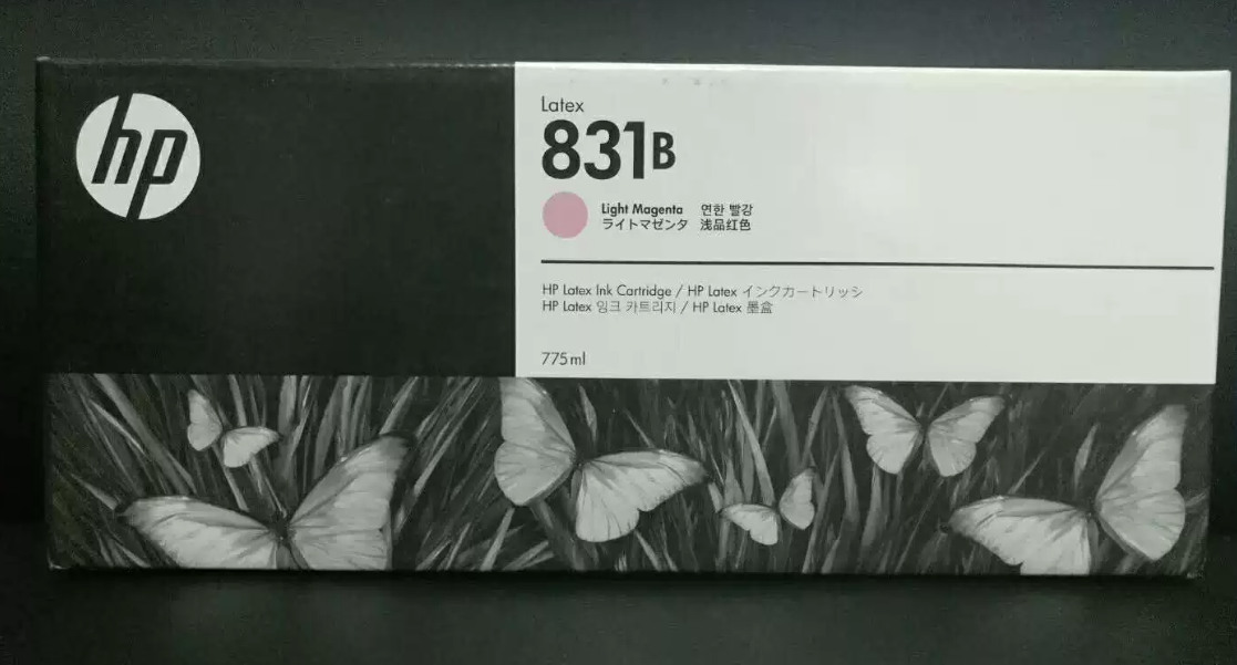 HP/惠普 831墨盒 CZ693A 浅红色/775ML 适用机型：HP Latex 310/315/330/335/360/375/560 单位:个