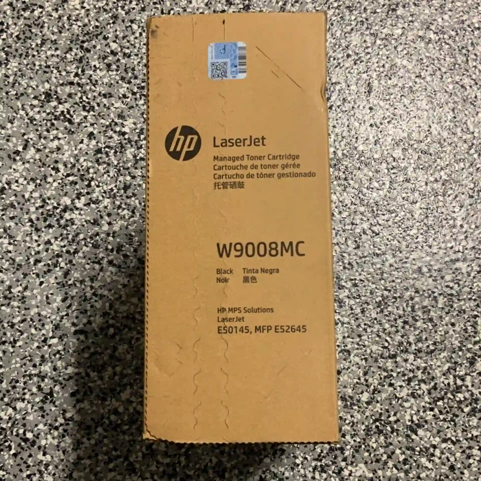 HP/惠普 管理型硒鼓 W9008MC 黑色/鼓粉一体/22500页 适用机型：HP LaserJet Managed MFP E52645dn Printer/HP LaserJet MGD Flow MFP E52645c Prntr/HP LaserJet Managed E50145dn 单位:个