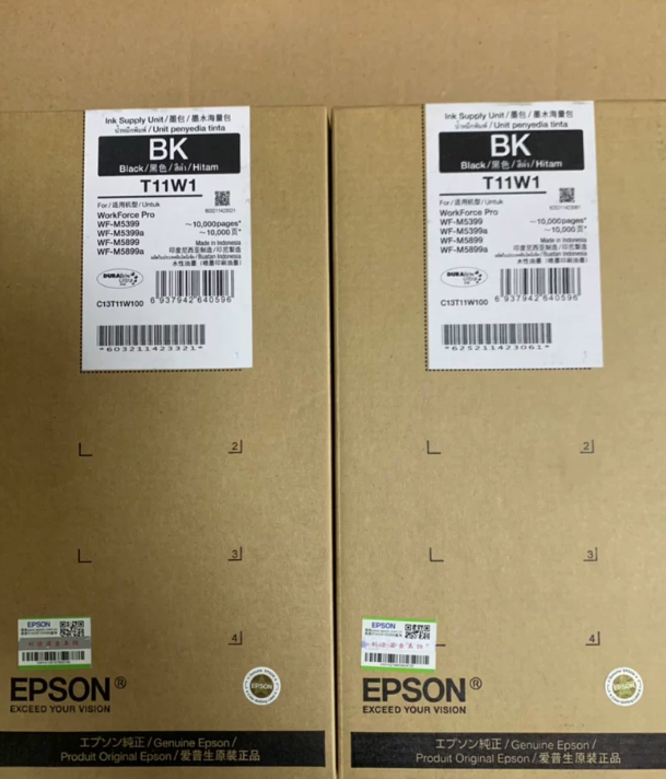 EPSON/爱普生 墨盒 T11W1 1万页 适用机型：WF-M5399a/WF-M8399a/WF-M5899a 单位:个