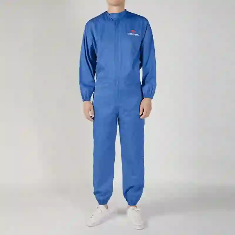 WM/万茂 洁净区工作服 长丝纤维防静电面料 W1013# 天蓝色 印logo+编号 下单请附图 XL码 单位:件