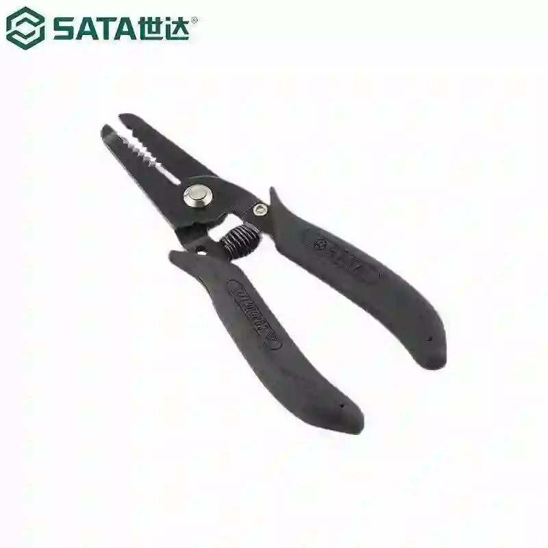SATA/世达 防静电手柄剥线钳 75142 5"(0.2-0.8MM) 单位:个