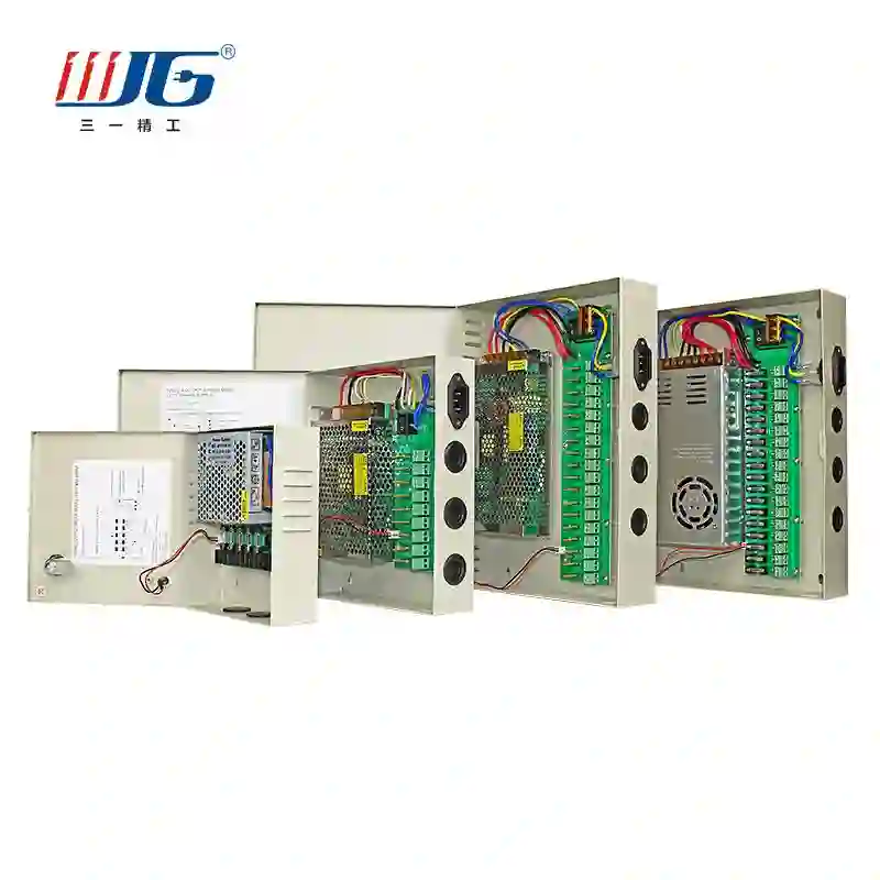 WZ/威震 集中供电电源箱 24V15A 9路  360W  100-120VAC/200-240VAC  尺寸：220*317*63mm 单位:个