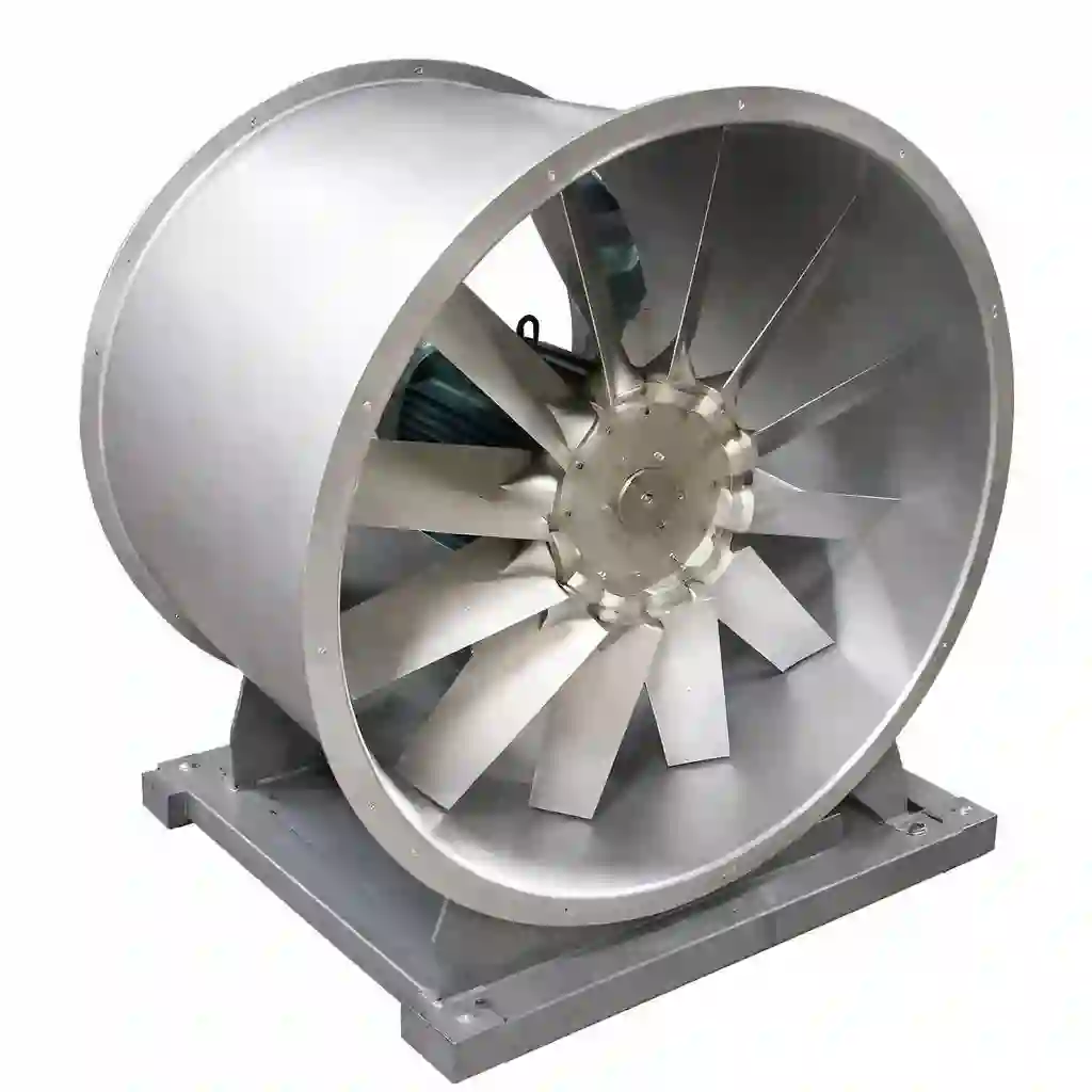 HUXI/互一 轴流通风机 BSFT-200 防爆风机+5 米阻燃风管  0.15KV/220V 单位:套
