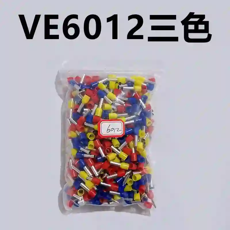 QYDQ/祺跃电气 线鼻子 E6012 铜镀锡6mm2-针形 1000个/包 单位:包