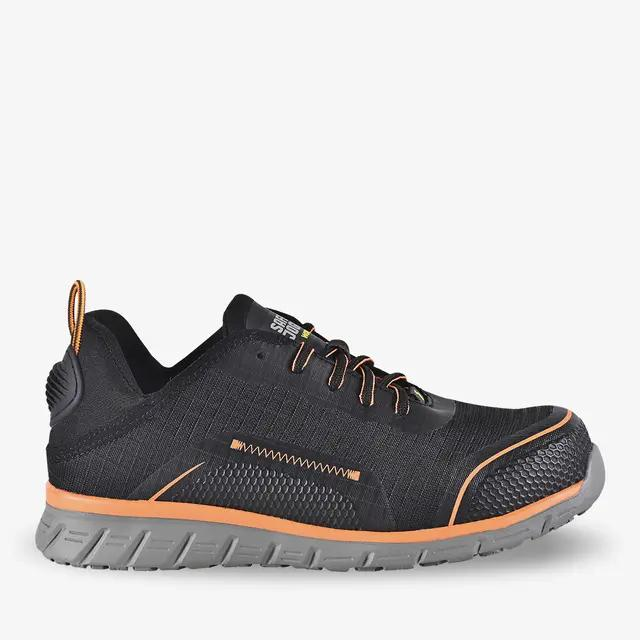 SAFETY JOGGER/鞍琸宜 安全鞋  LIGERO S1P 201002 颜色：橘黄色+黑色 功能： 防砸 防刺穿 防静电 材质：纳米碳包头 尺码：43 单位:双