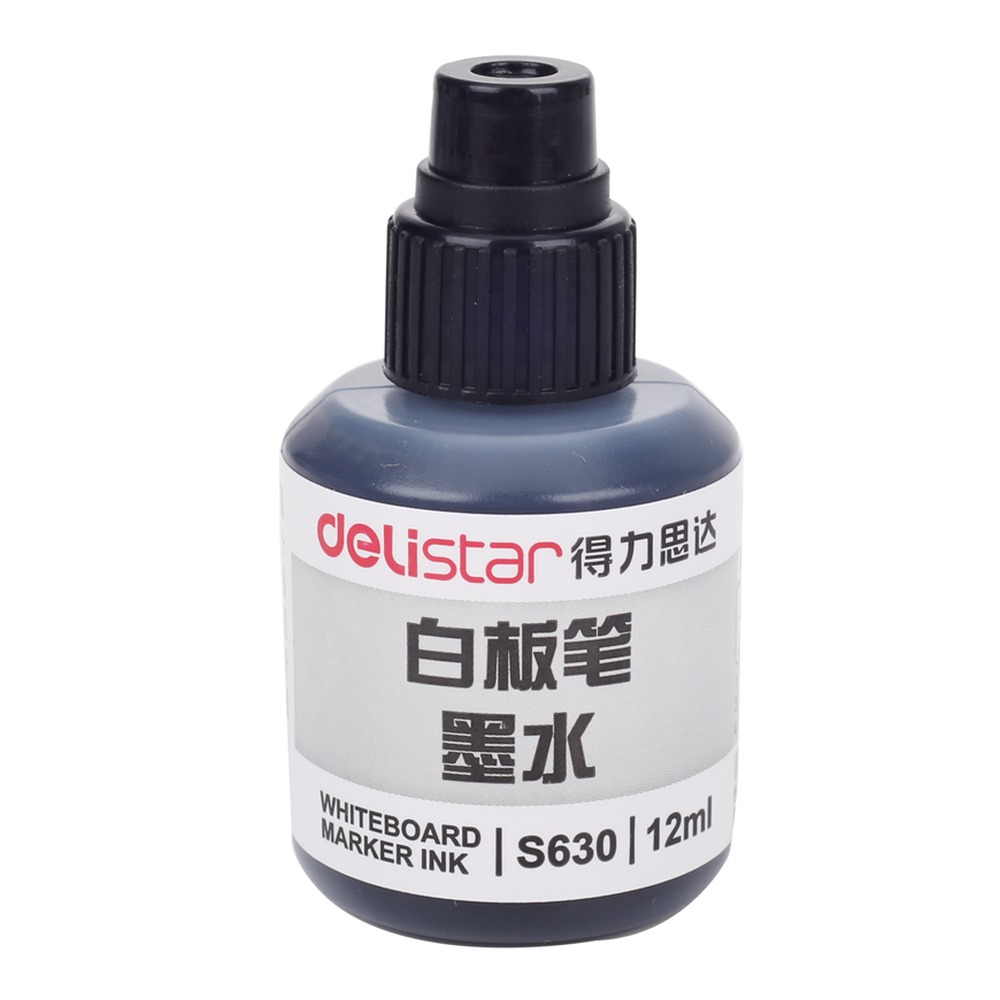 DELI/得力 白板笔墨水 S630 颜色:黑 单位:瓶