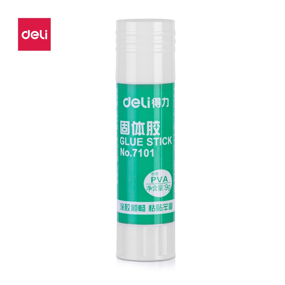 DELI/得力 固体胶 7101 规格:99/3 3；颜色:白色；尺寸:20x80 mm；克重:9g 单位:支