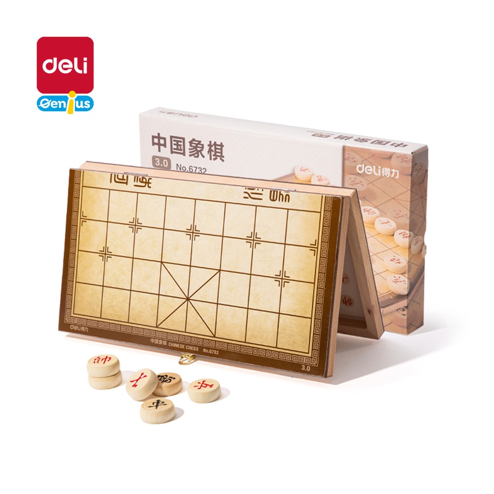DELI/得力 中国象棋 6732 颜色:原木色 单位:盒