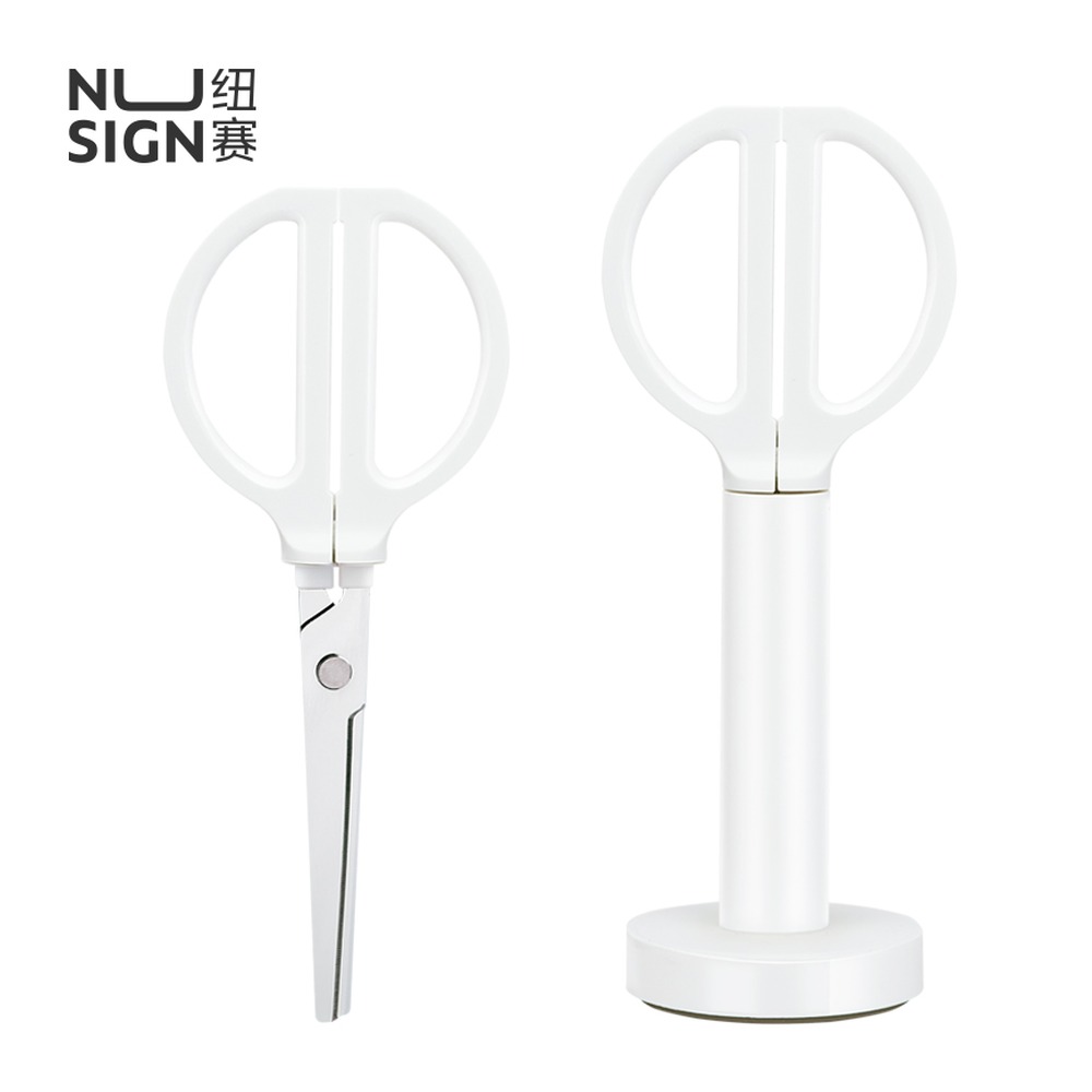 DELI/得力 站立剪刀 NS051 颜色:白色 单位:把