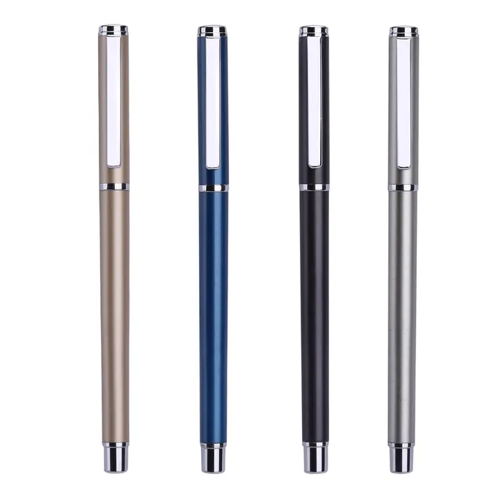 DELI/得力 中性笔 S82 材质:金属；尺寸:0.5mm；笔芯规格:0.5mm子弹头 单位:支
