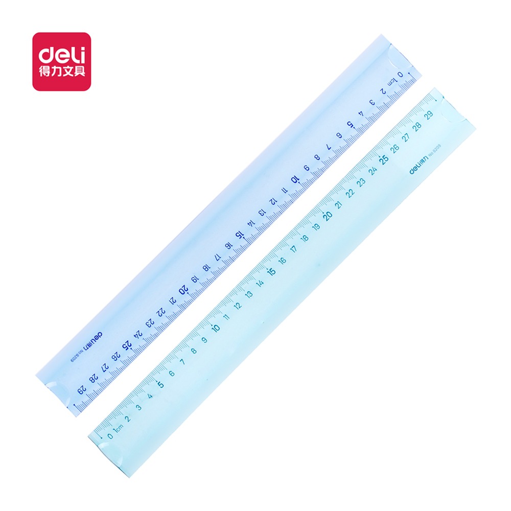 DELI/得力 软尺 6209 颜色:红；尺寸:30cm 单位:只