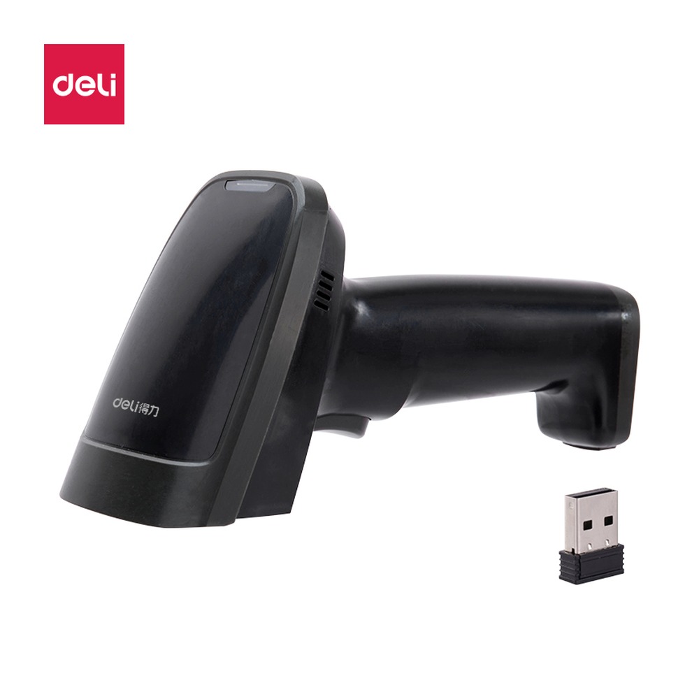 DELI/得力 条码扫描器 14882W 颜色:黑；电池容量:2000mAh；额定功率:14882W 单位:个