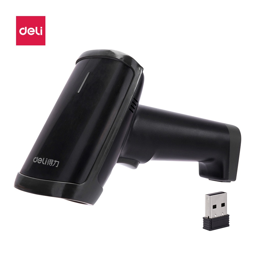 DELI/得力 条码扫描器 14950W 颜色:黑；电池容量:2000mAh；额定功率:8 W 单位:个