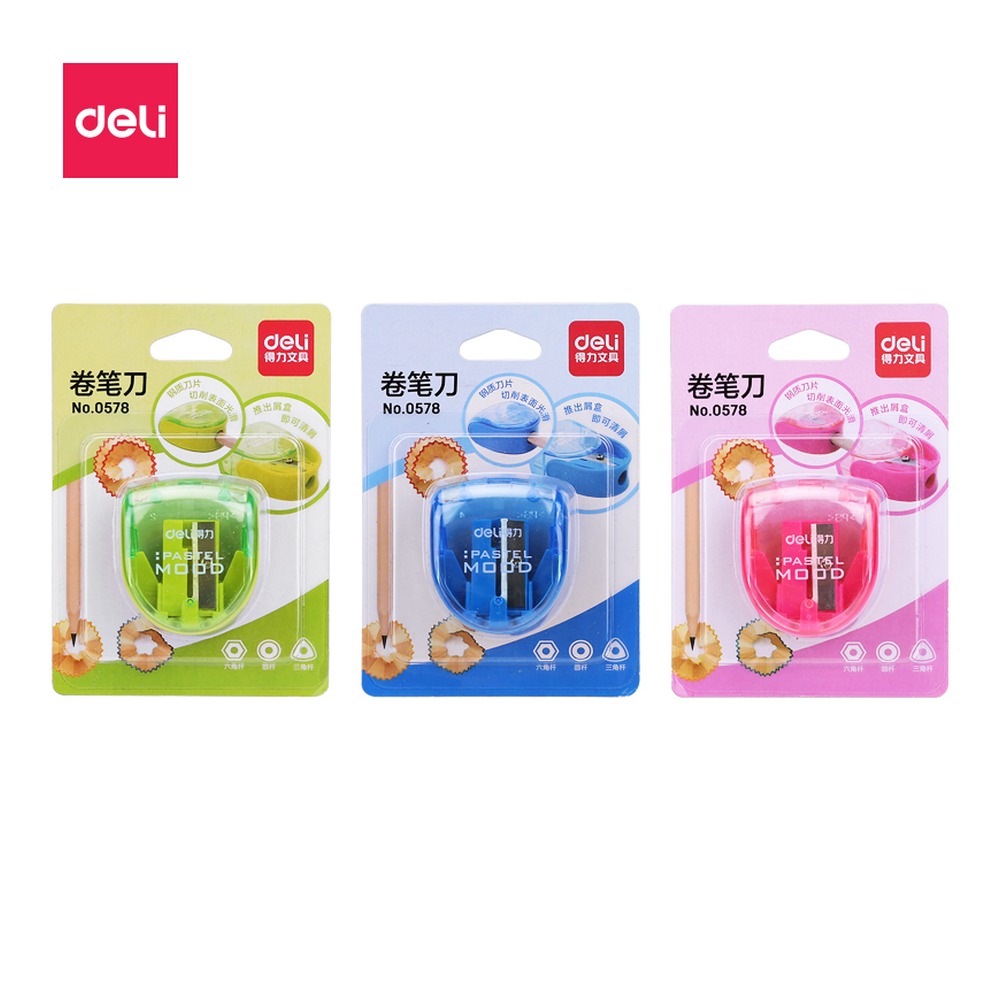 DELI/得力 卷笔刀 0578 颜色:绿 单位:只