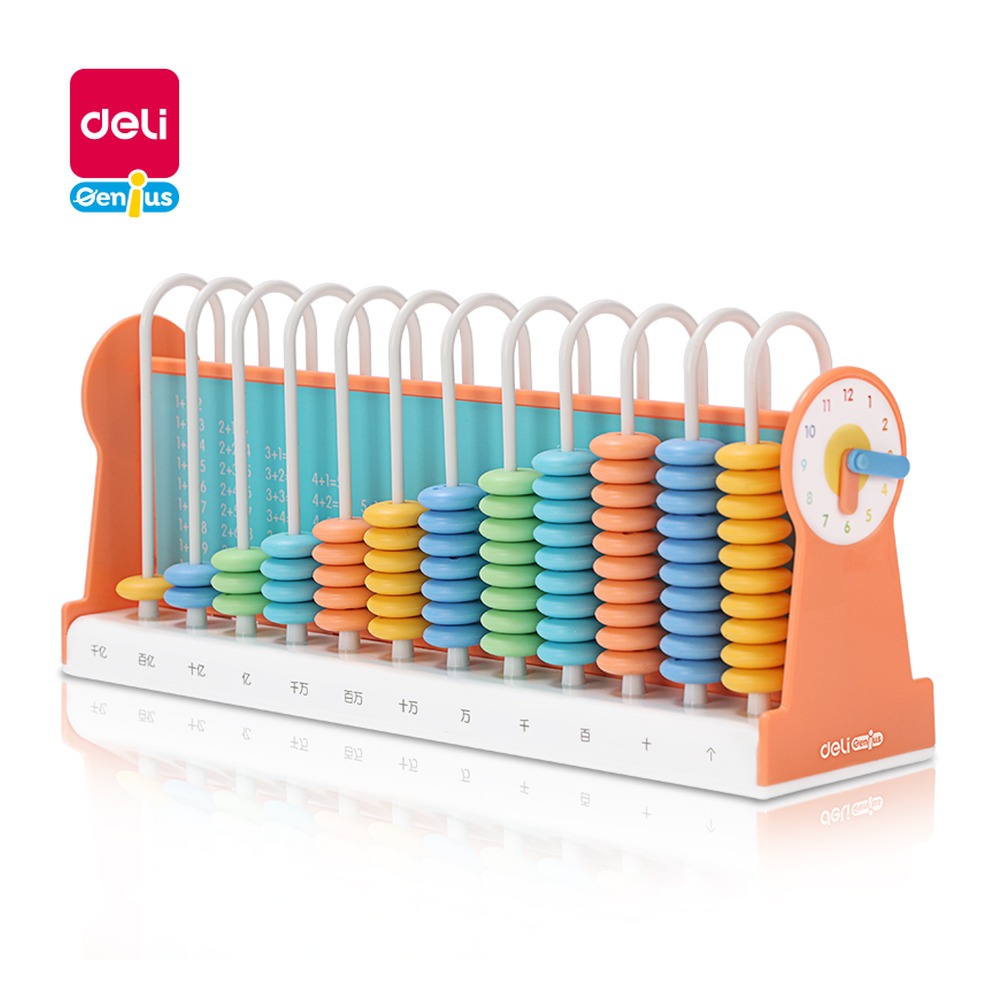 DELI/得力 12行计数器 74316 颜色:橙色 单位:盒