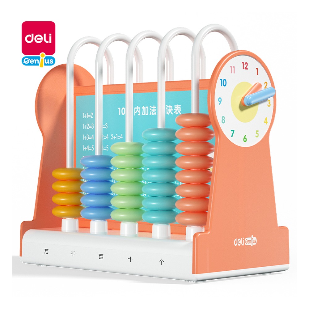 DELI/得力 5行计数器 74314 颜色:橙色 单位:盒