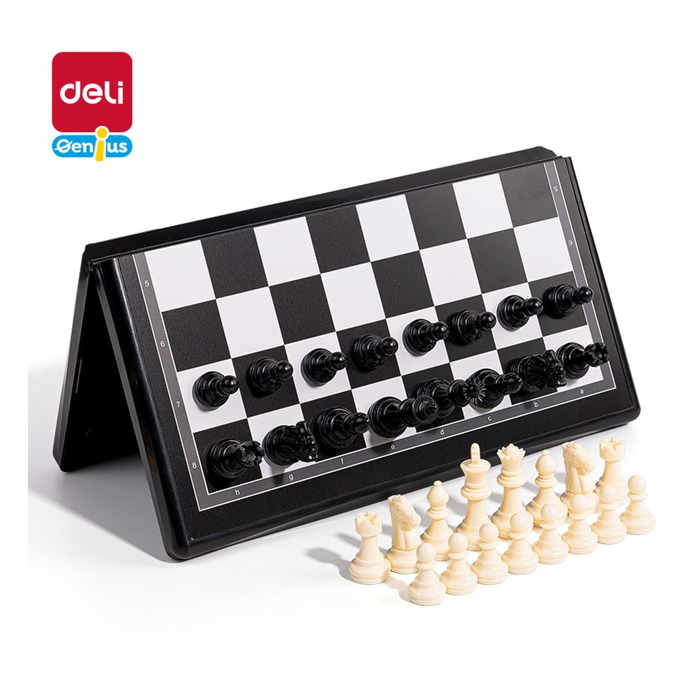 DELI/得力 磁石国际象棋 6758 颜色:混；包装:盒 单位:副