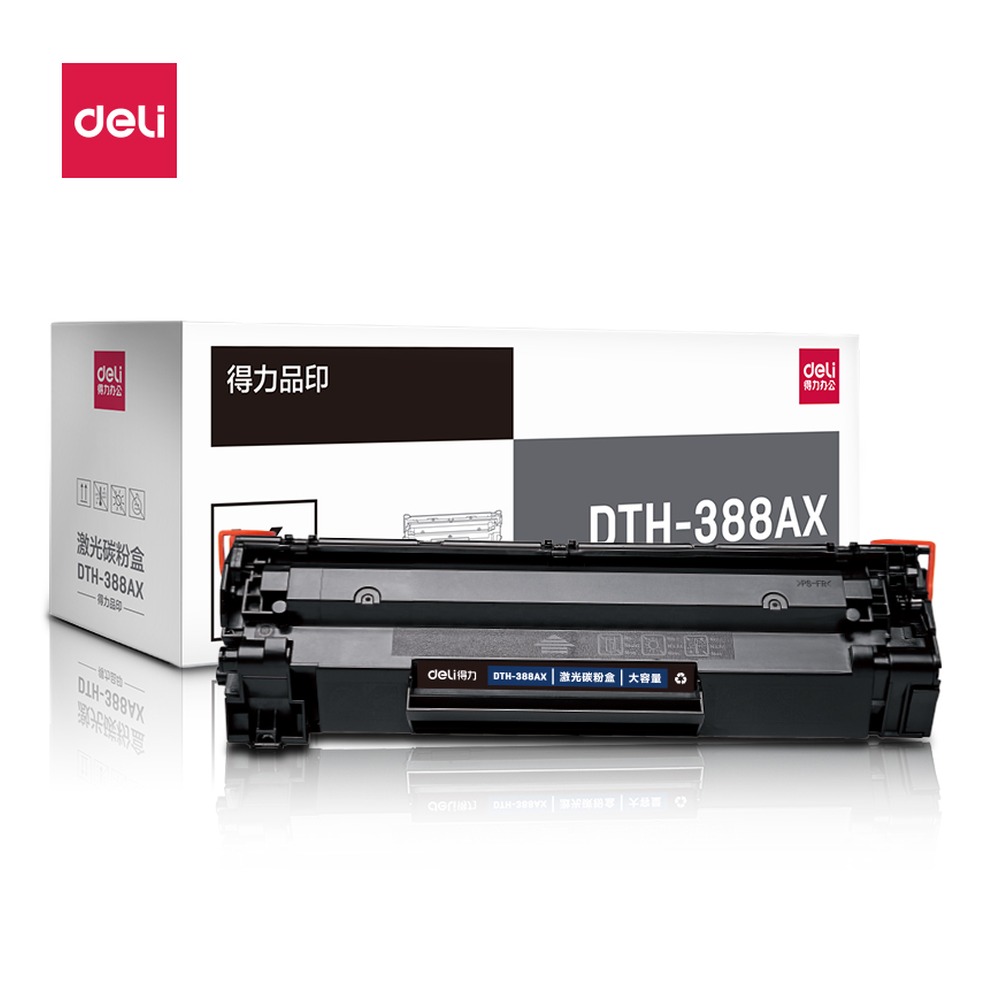 DELI/得力 激光碳粉盒 DTH-388AX 颜色:黑 单位:支