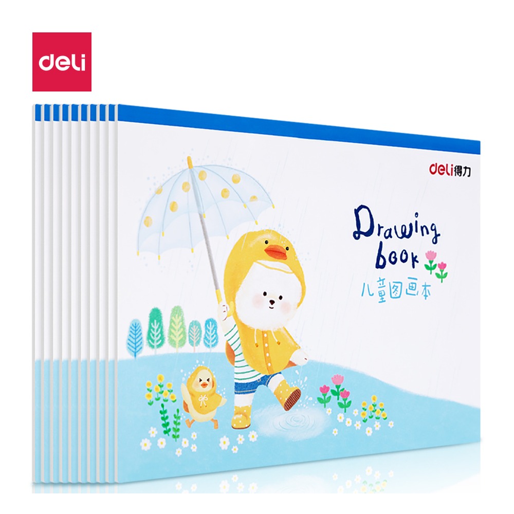DELI/得力 图画本 73382 颜色:蓝 单位:本