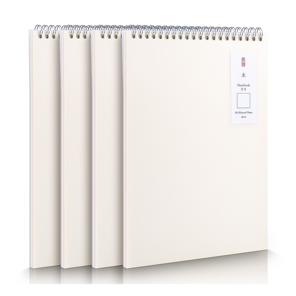 DELI/得力 螺旋本 LPB560 材质:PP；尺寸:252X179mm；纸张规格:空白 单位:本