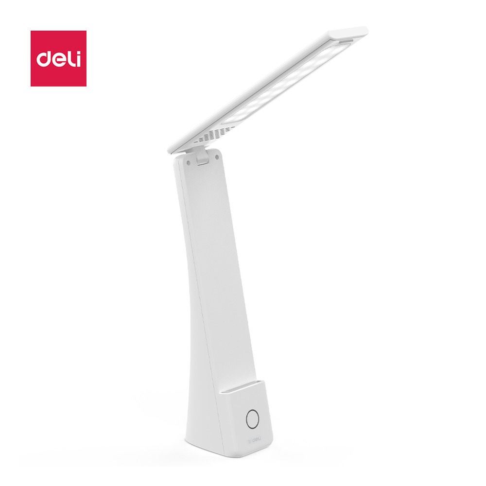 DELI/得力 LED折叠台灯 17855 颜色:白色；电池容量:1200mAh；额定功率:96 W 单位:台