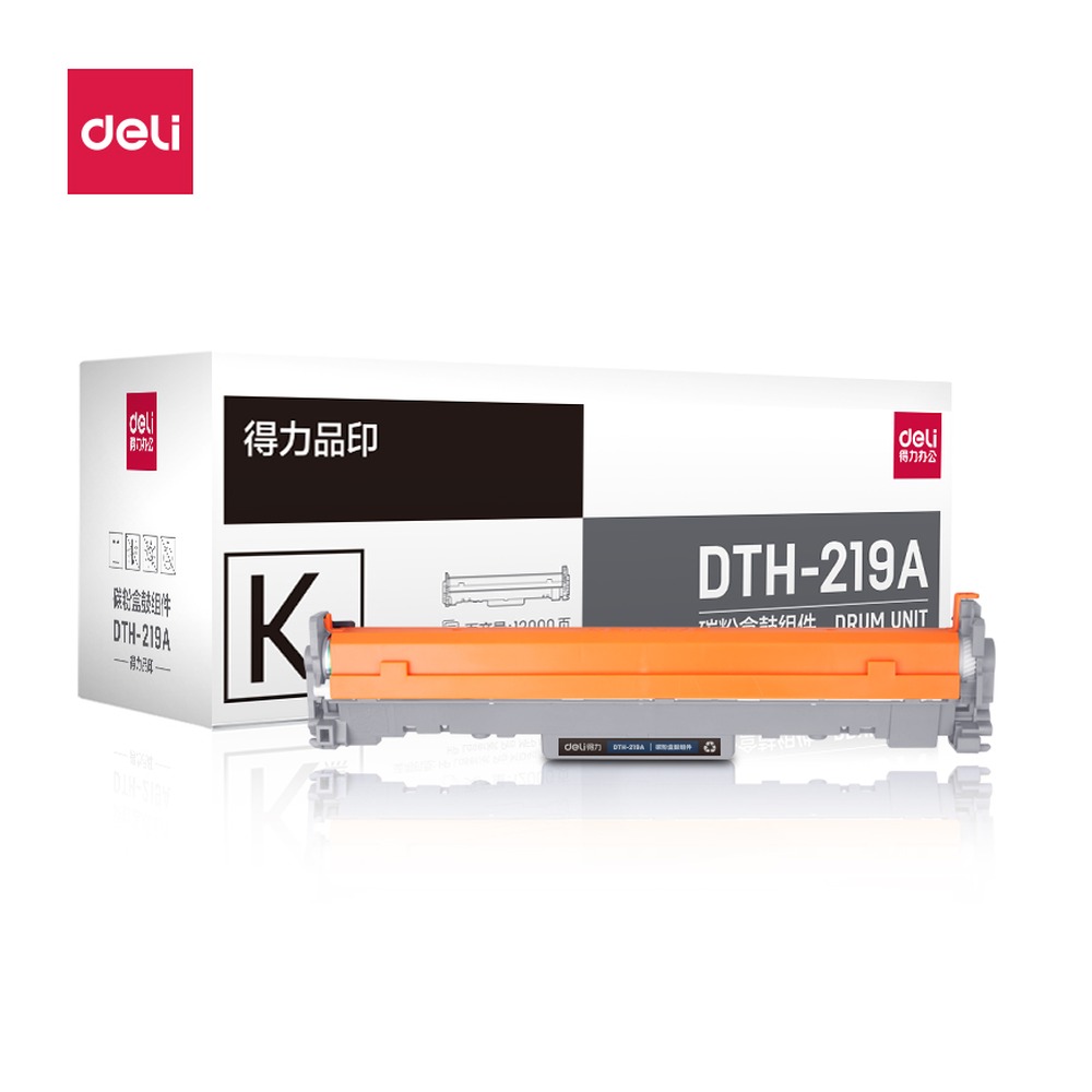 DELI/得力 碳粉盒鼓组件 DTH-219A 颜色:黑色 单位:支