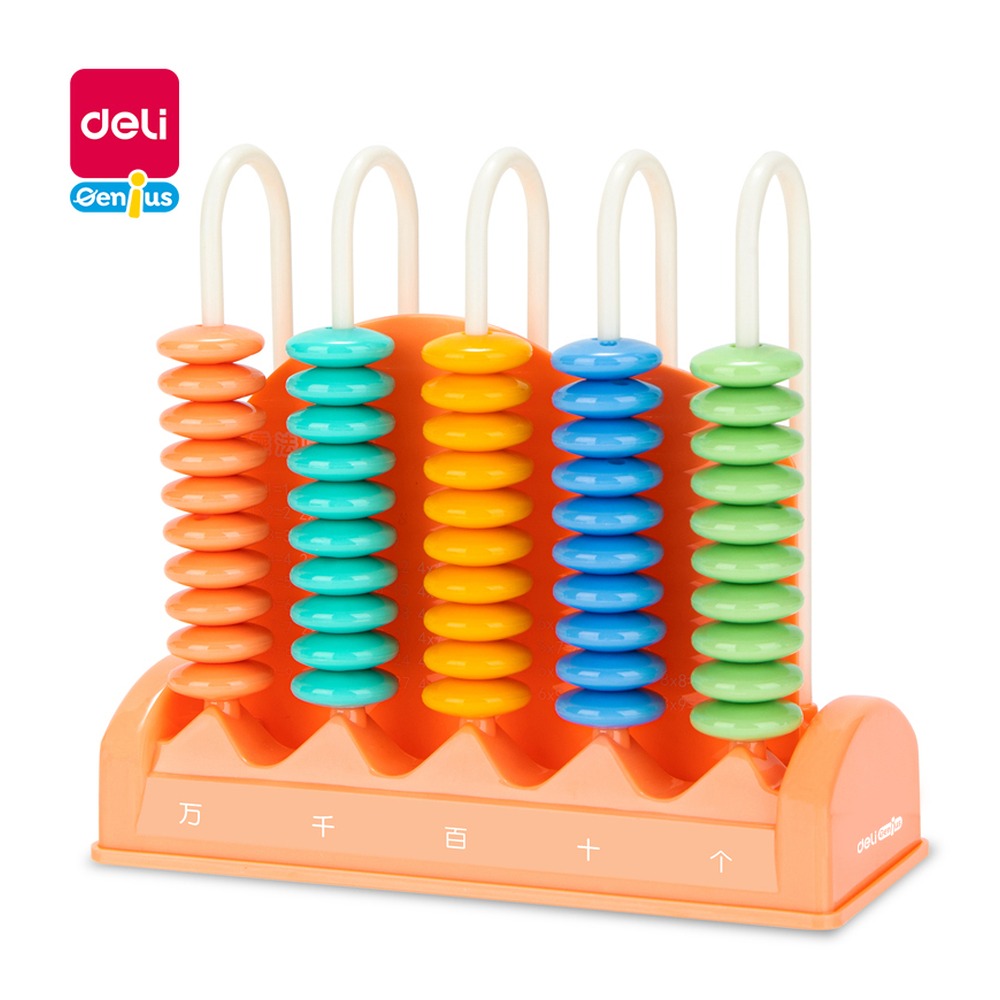 DELI/得力 5行计数器 74370 颜色:混；包装:盒；结构:5行 单位:盒