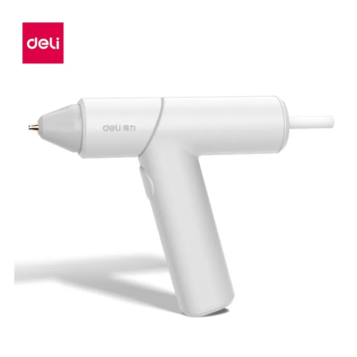 DELI/得力 热熔胶枪10W 31408 颜色:白；尺寸:153mmx130mmx35mm 单位:盒