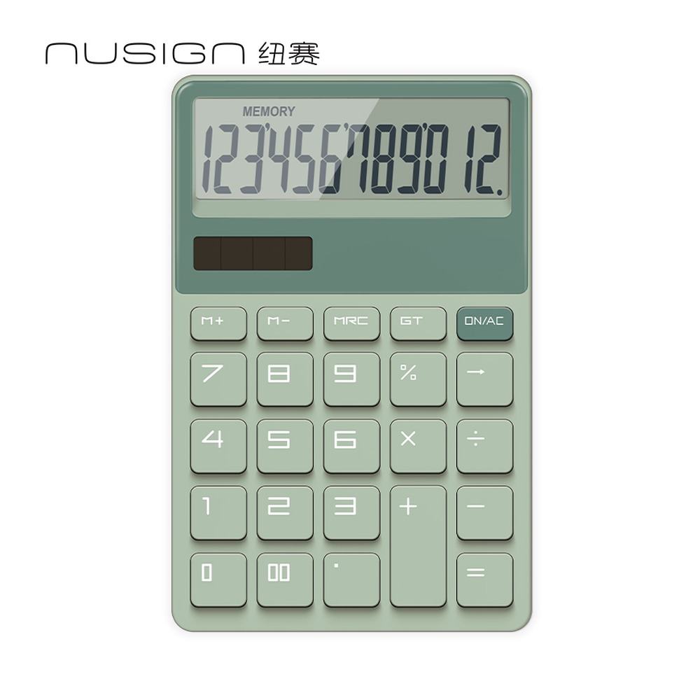 DELI/得力 桌面计算器 NS042 颜色:绿 单位:台