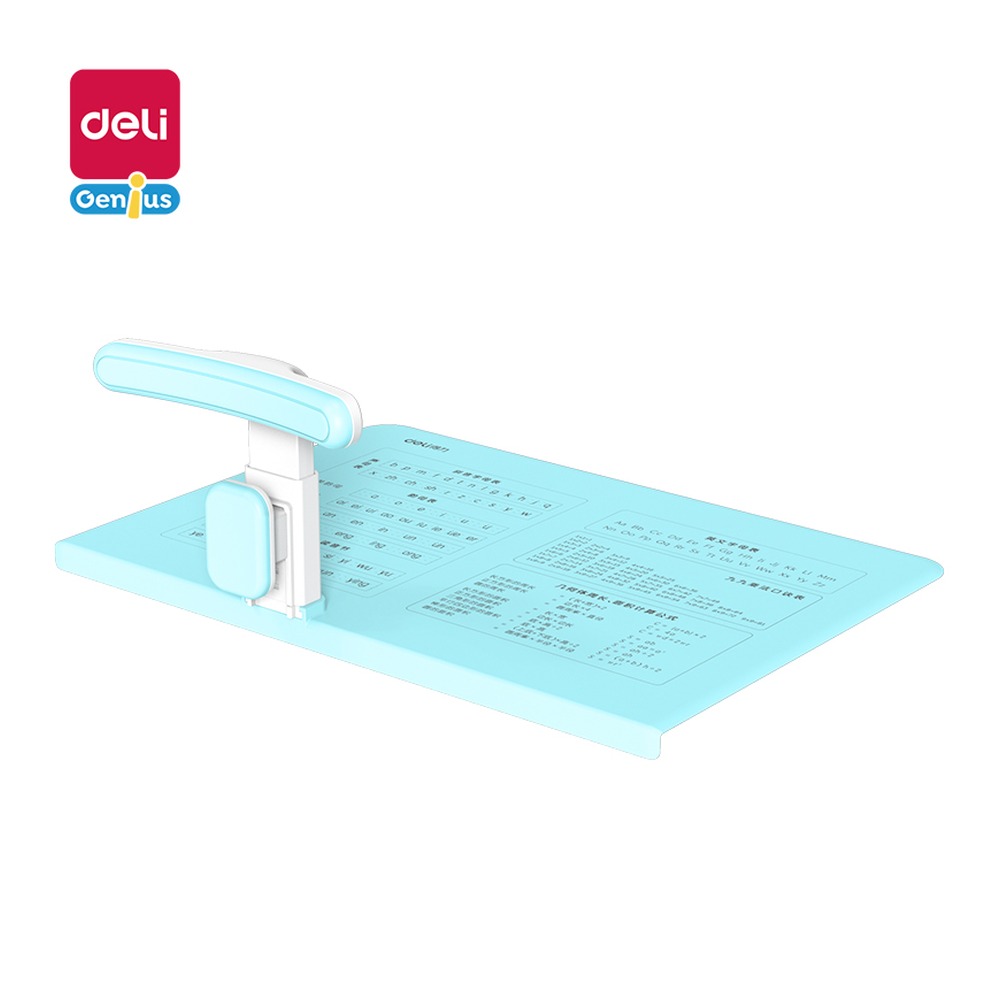 DELI/得力 坐姿矫正器智能语音pro版 74354A 颜色:蓝；尺寸:470*324mm 单位:盒