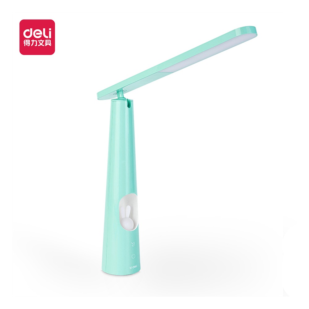 DELI/得力 LED小夜灯台灯 4319 颜色:绿色；包装:1台装/盒；电池容量:1200mAh；额定功率:7.5W 单位:盒