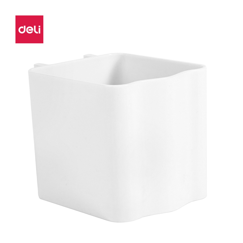 DELI/得力 洞洞板收纳盒 50425 颜色:白色；尺寸:101mm；笔芯规格:101mm 单位:个