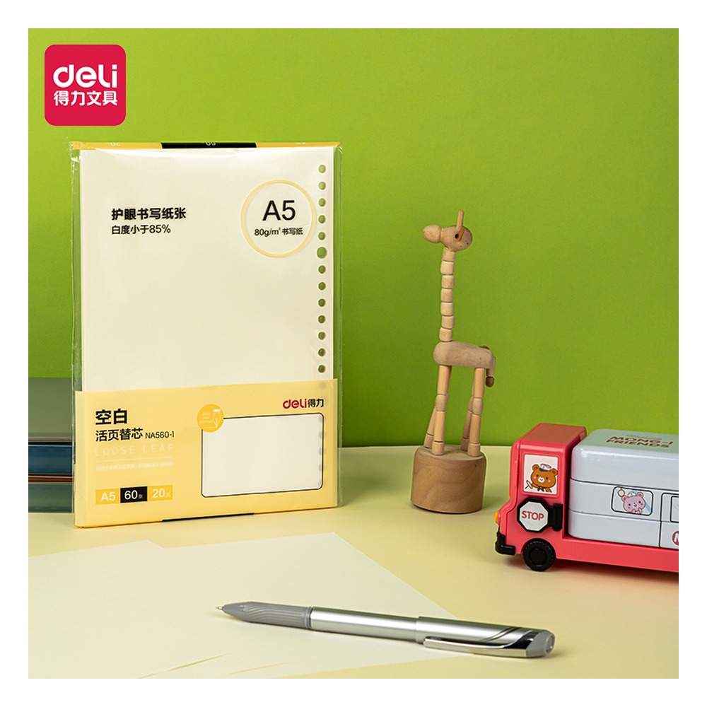 DELI/得力 活页替芯 NA560-1 适用:空白 单位:本