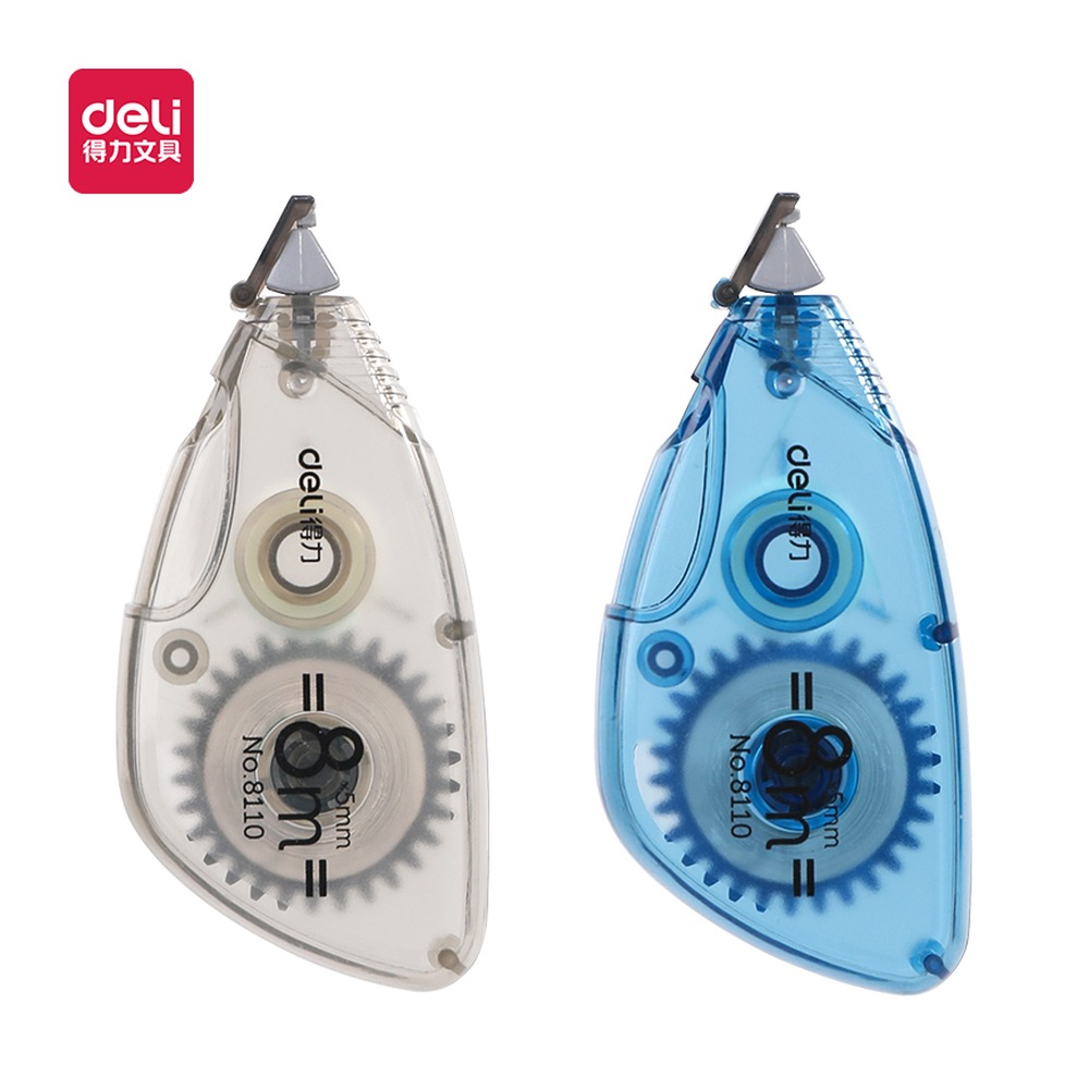 DELI/得力 修正带 8110 颜色:混；尺寸:5mm*8m；笔芯规格:5mm 单位:个