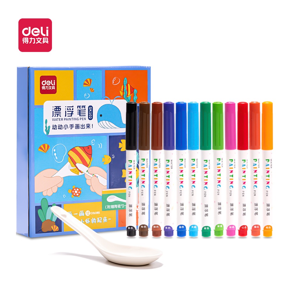 DELI/得力 漂浮笔 SK102 颜色:混色；包装:盒 单位:盒