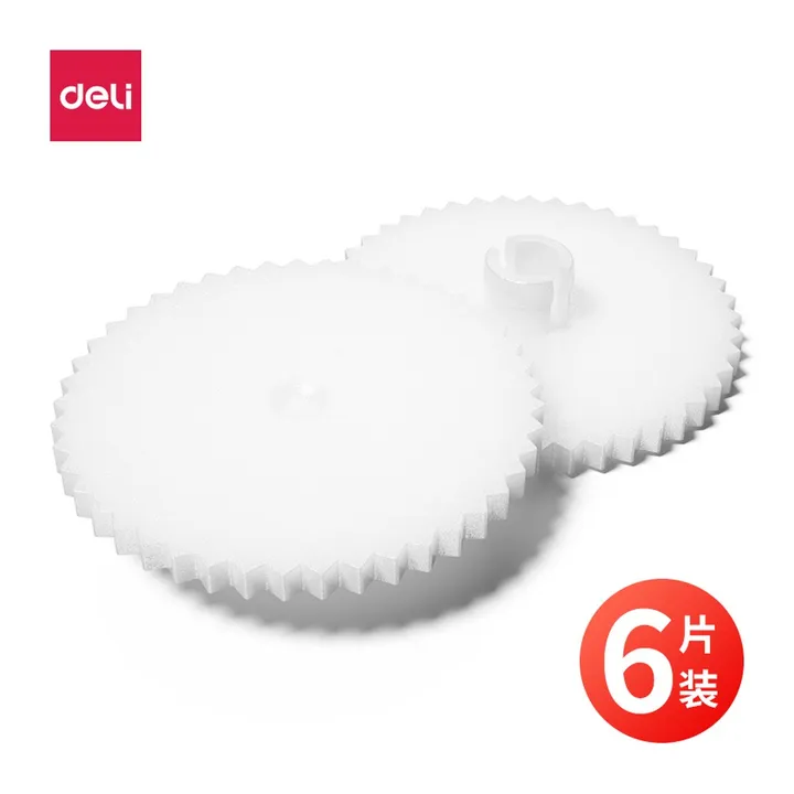 DELI/得力 装订机刀垫 GB120 颜色:白；包装:6片/盒 单位:盒