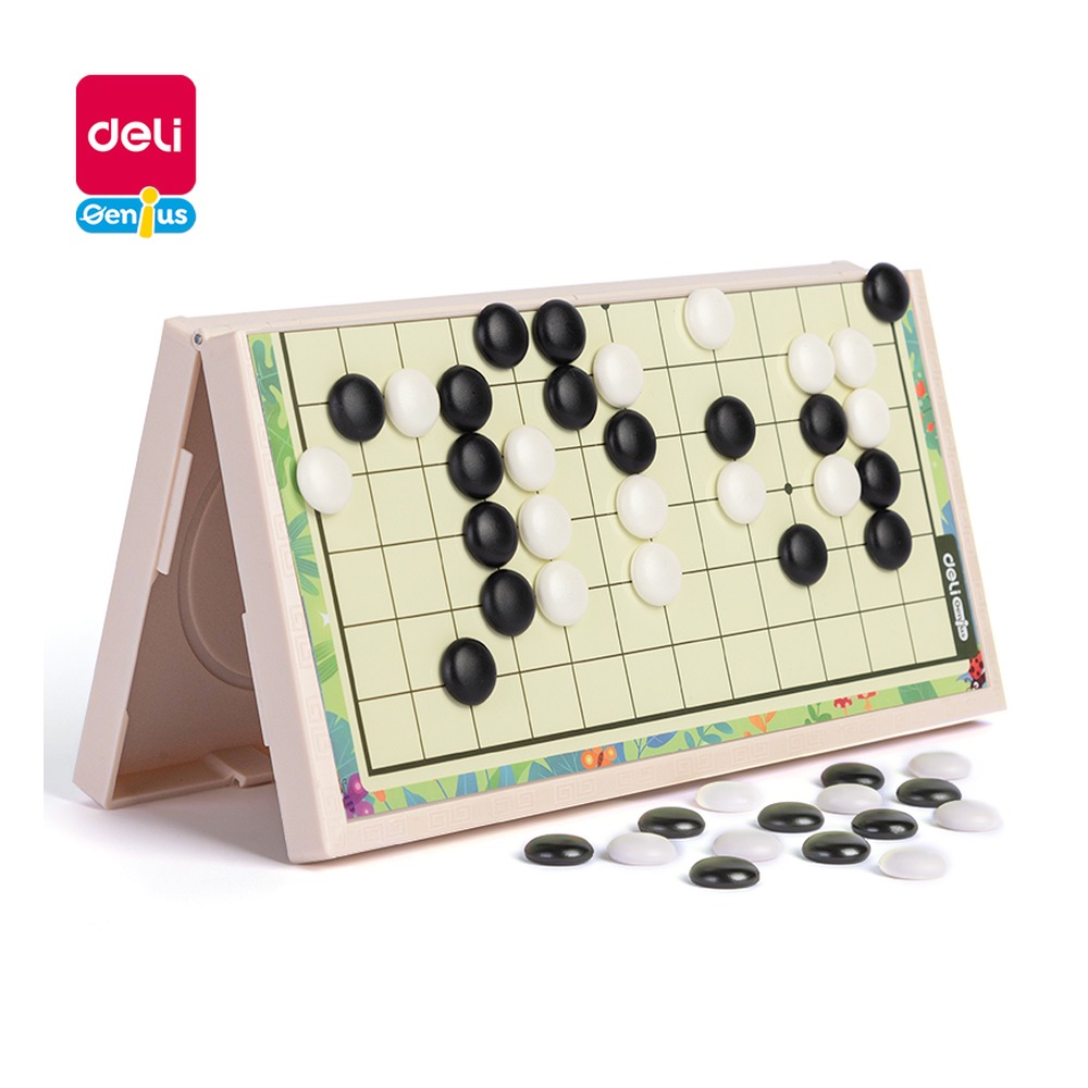DELI/得力 磁性棋五子棋 YW102-W 颜色:混；其他:小号；适用:五子棋 单位:盒