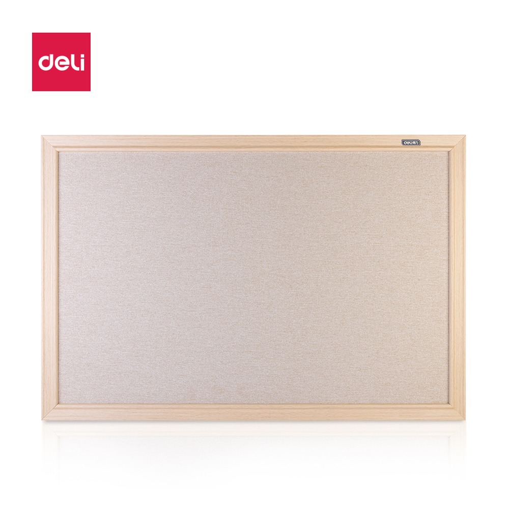 DELI/得力 布面留言板 MQ120 颜色:黄；尺寸:900mm；笔芯规格:900mm 单位:块