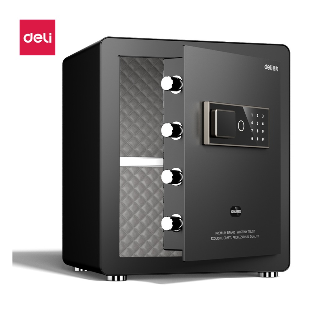 DELI/得力 电子密码保管箱H450 AE811 颜色:黑色；其他:H450 单位:台