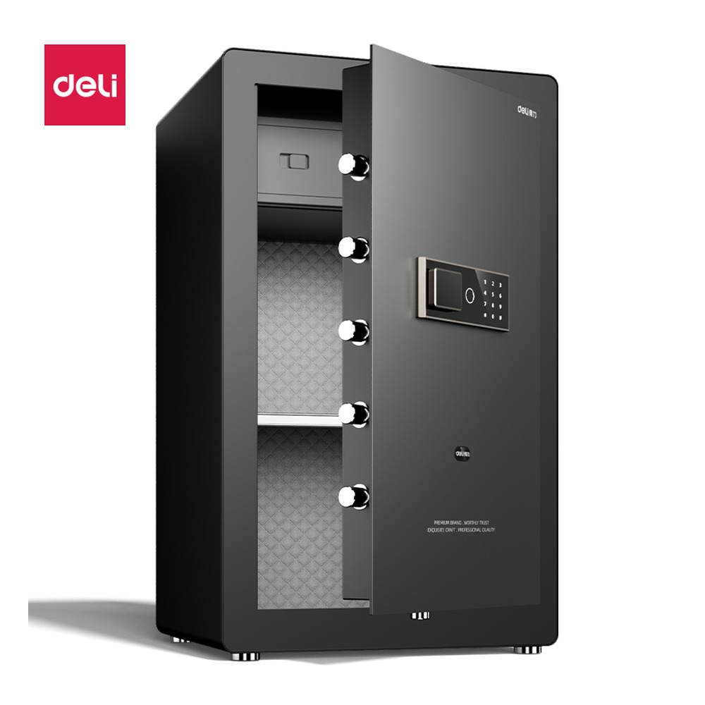 DELI/得力 电子密码保管箱H800 AE813 颜色:黑色；额定功率:3 w；其他:H800 单位:台