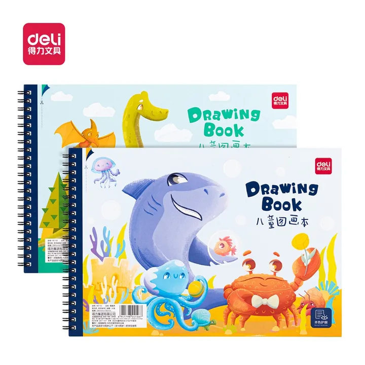 DELI/得力 图画本 BE102 尺寸:A4；纸张规格:A4；页产量:30张 单位:本