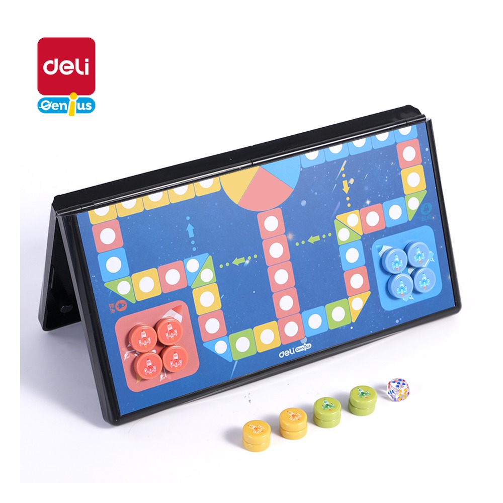 DELI/得力 磁石飞行棋 YW110-F 颜色:混；适用:中号 单位:盒