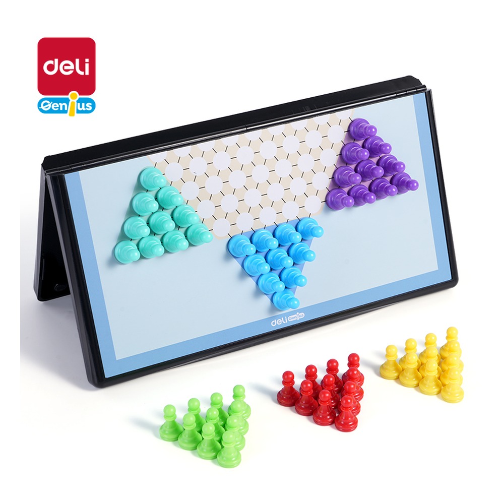 DELI/得力 磁石跳棋 YW110-T 颜色:混；适用:中号 单位:盒
