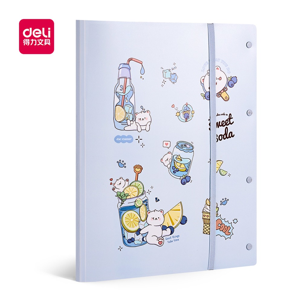 DELI/得力 试卷册 PQ311-T30 颜色:蓝；页产量:30页 单位:个