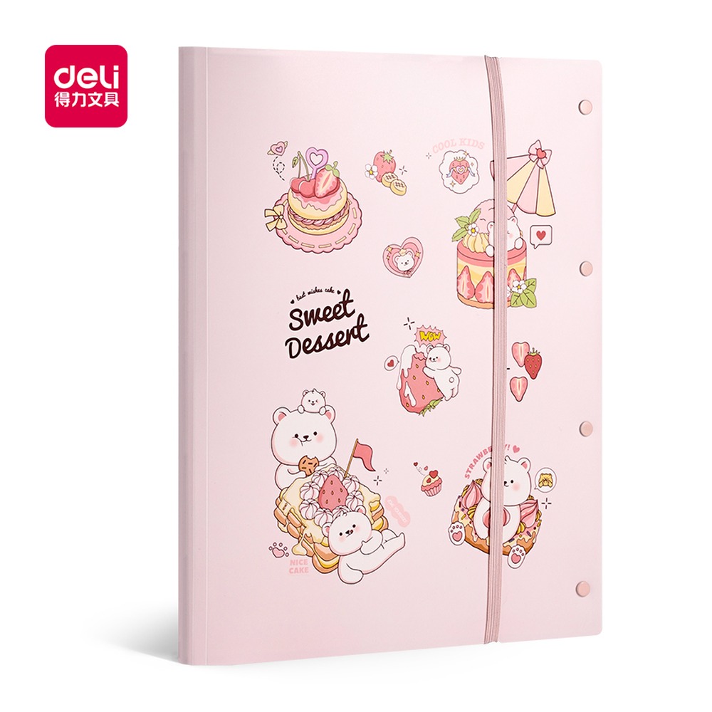 DELI/得力 试卷册 PQ311-T60 颜色:红；页产量:60页 单位:个