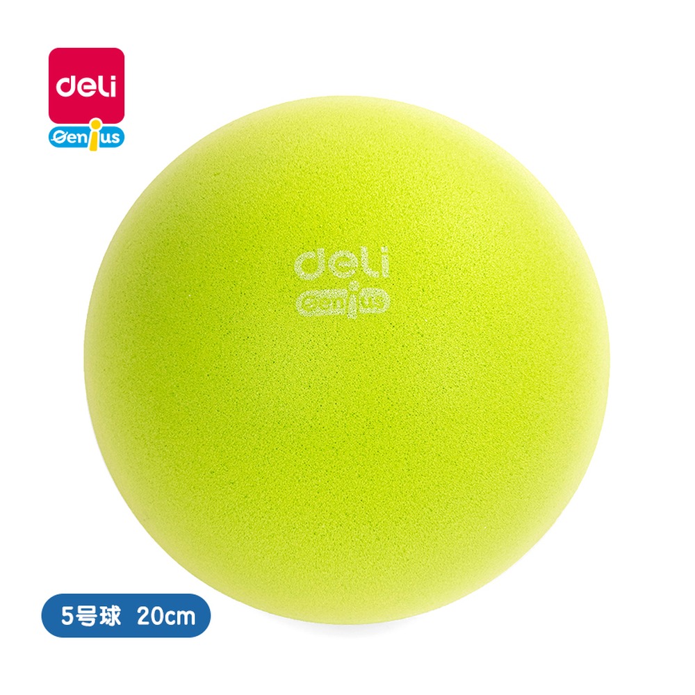 DELI/得力 多彩轻音球 YW122-2 颜色:绿；其他:5号 单位:个