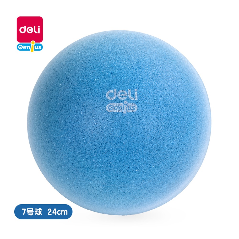 DELI/得力 多彩轻音球 YW123-3 颜色:蓝 单位:个