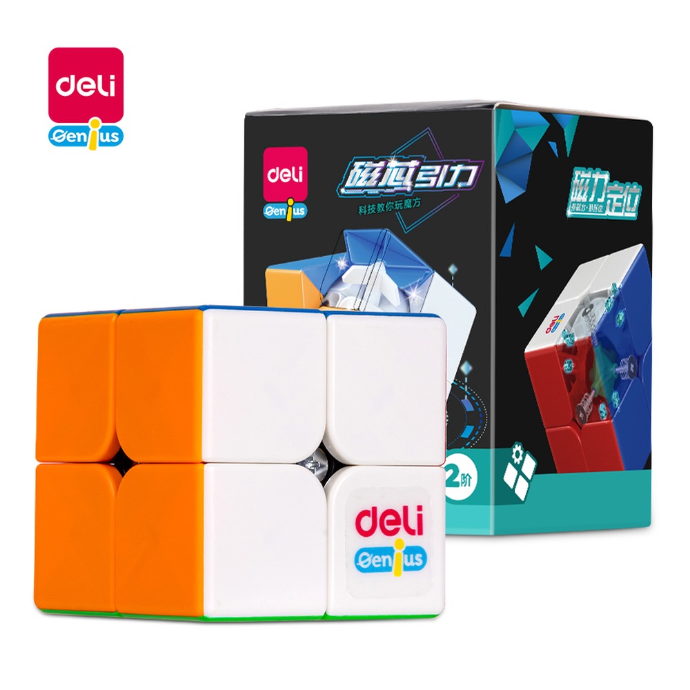 DELI/得力 磁力二阶魔方 YP128 颜色:混 单位:个