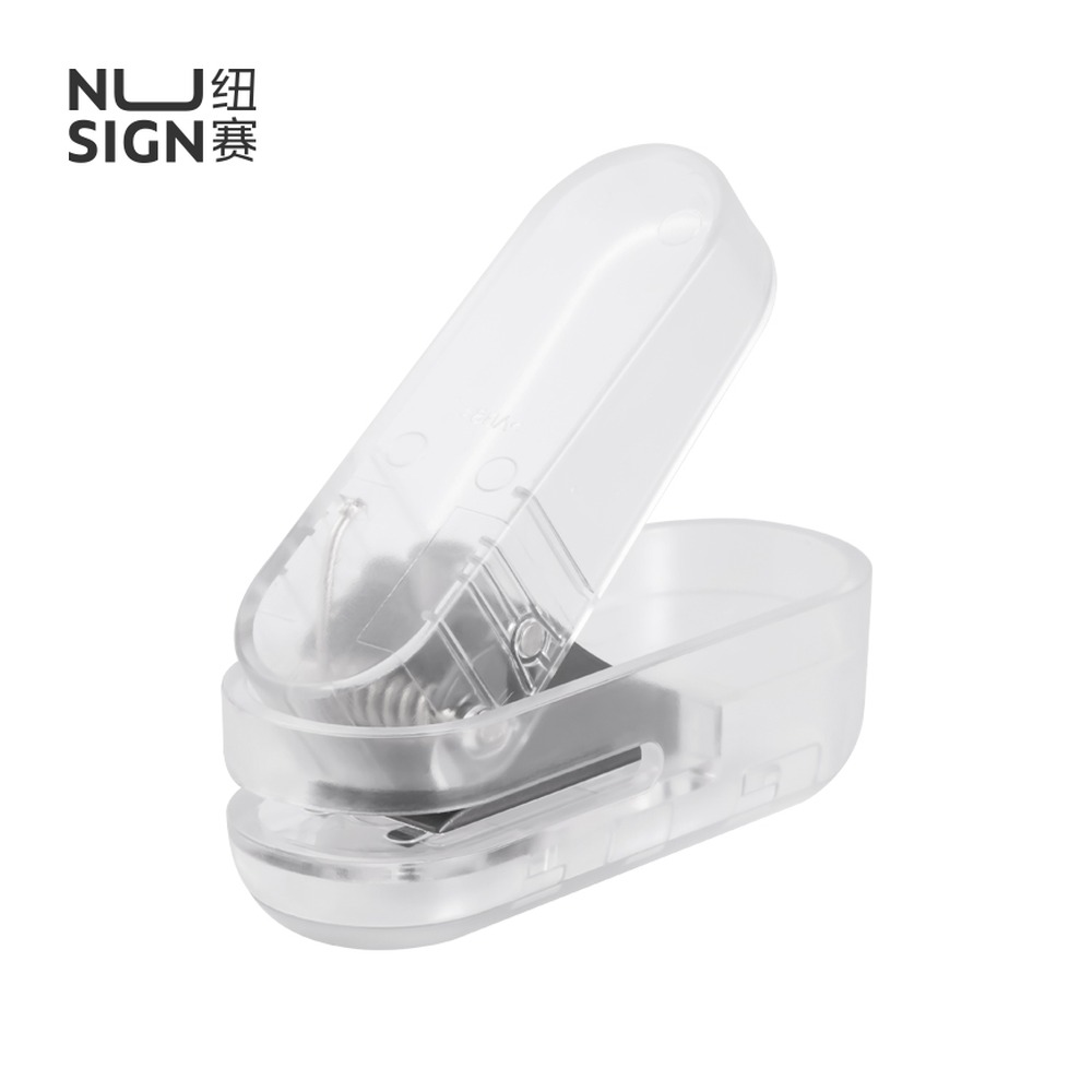 DELI/得力 打孔机 NS088S 颜色:透明本色；包装:1台打孔机/盒 单位:盒