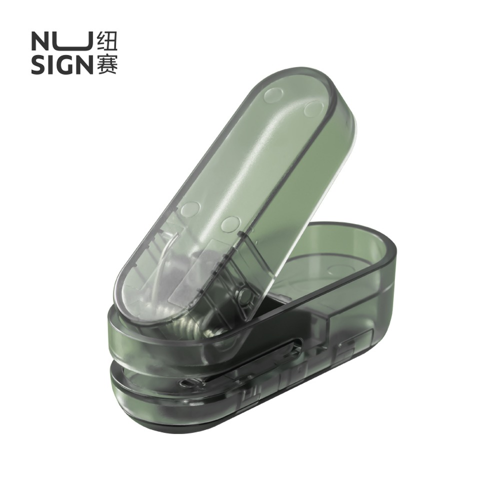 DELI/得力 打孔机 NS088S 颜色:透明绿；包装:1台打孔机/盒 单位:盒
